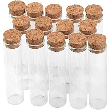 ガラス製試験管6本セット【スタンド付】 6-297-01 ねじ口試験管 φ16.5×130×φ10.0mm 15mL 1箱（50本入） N