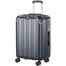 Amazon.co.jp: [Globetrek] スーツケース Mサイズ 拡張機能付き 60L