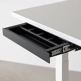 PREDUCTS デスク 後付け 引き出し 文房具 小物入れ Drawer Mini (ブラック)