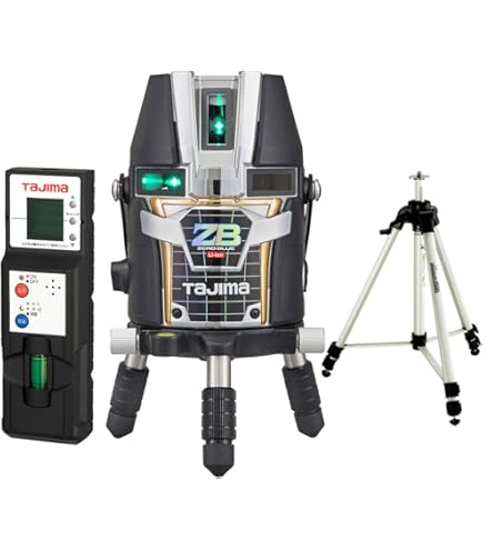 Tajima - 墨出し器　TAJIMA  レーザー墨出し器　ZEROB-KJY ３点セット新品 Amazon | タジマ(Tajima) レーザー墨出し器 KY矩&横 ゼロブルー