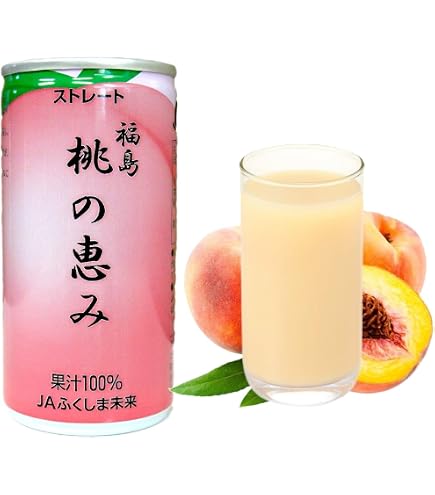Amazon.co.jp: 桃の恵み《ももジュース（ストレート）》190g×5缶