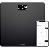 Withings Body フランス生まれのスマート体重計 ブラック Wi-Fi/Bluetooth対応 BMI体重計 【日本正規代理店品】 WBS06-BLACK-ALL-JP