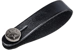 Dickly ギターストラップロック、ギターネックストラップ、コンサート用アコースティックギターヘッドストックアダプタータイ, 黒