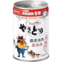 ホテイ　 やきとりたれ味 7号缶×1ケース24缶入り 賞味期間5年保証 備蓄用 Amazon.co.jp: ホテイフーズ やきとりたれ味 7号缶260g×12缶入り 賞味