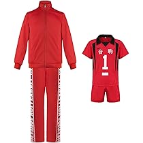 Amazon.co.jp: [TRiES] 音駒高校 ジャージ 孤爪研磨 黒尾鉄朗 コスプレ