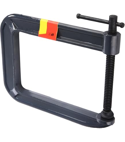 Amazon | TRUSCO(トラスコ) Lクランプ軽量型 最大口開250mmX深さ80mm 