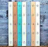 Growth Chart Art | Wall Hanging Wooden Growth Chart Ruler for Kids Boys & Girls | Wood Height Chart 
