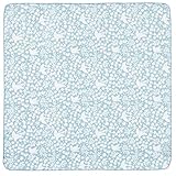 Rieko Oka(岡 理恵子) ハンカチ 小鳥 ブルー 日本製