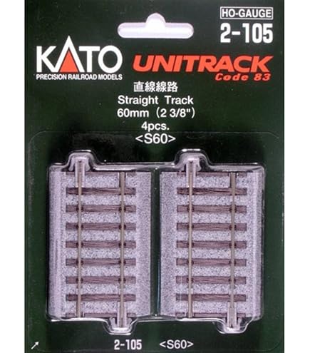Amazon | KATO HOゲージ 曲線線路 R610-22.5° 4本入 2-220 鉄道模型
