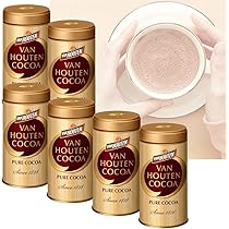 Amazon.co.jp: バンホーテン ピュアココア 100g×6缶 : 食品