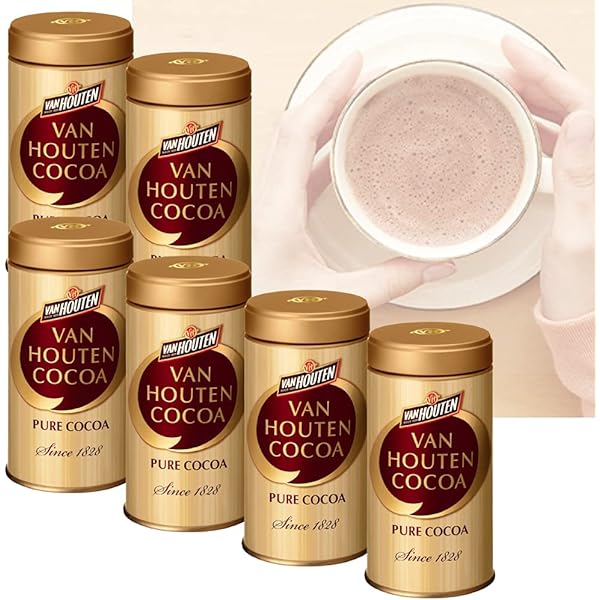 ココア ① Amazon.co.jp: バンホーテン ピュアココア 100g×6缶 : 食品・飲料・お酒