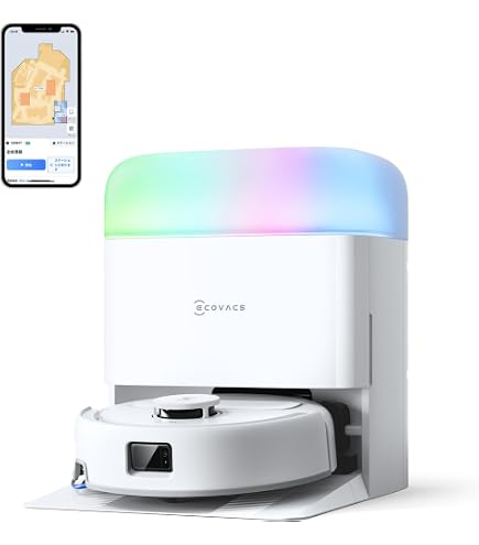 Amazon | ECOVACS 超薄型 床用お掃除ロボット 自動充電式 タイマー付