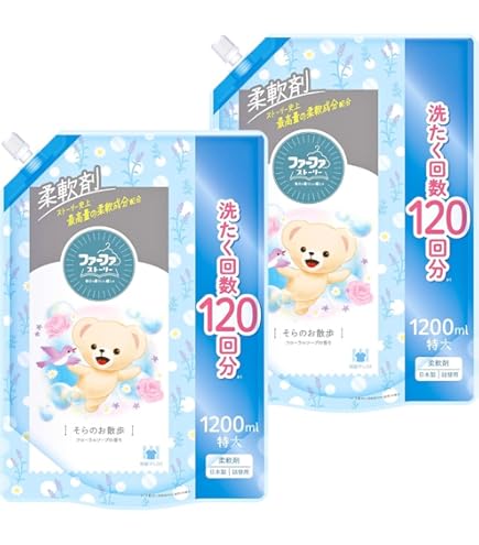 Amazon | ファーファ 洗濯用 液体洗剤 ベビー フローラル の香り 詰替