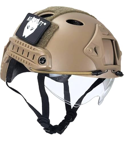 Amazon.co.jp: SUPER HIGH CUT SF 防弾ヘルメット MILITECH 特殊部隊