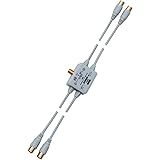 日本アンテナ 屋内用ダブル分波器 出力ケーブル付(S2CFBTNL) S2DSUV