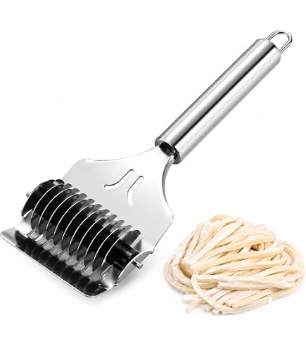 Amazon｜製麺機 手動麺機 パスタマシン 洗える 家庭用 手回し版 簡単に