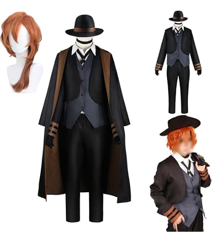 Amazon.co.jp: [cosplay2018] コスプレ衣装 ウイッグ 文豪ストレイ