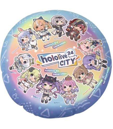 ホロライブ　兎田ぺこら　クッション　当選品 ホロライブ・兎田ぺこら×バンダイコラボ！ 全高約55cmのムフー顔