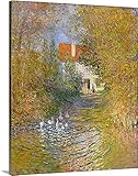 クロード・モネ「The Premium thick-wrapキャンバス壁アートプリントDuck池、1874 20" x 24" 1037558_24_20x24_none