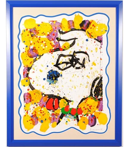 Amazon.co.jp: トム・エバハート ドッグ・ブレス スヌーピー 絵画