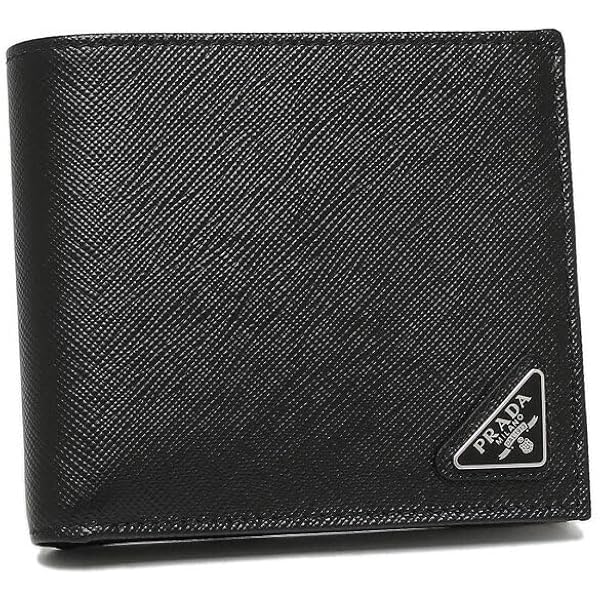 Amazon.co.jp: [Prada] [プラダ] 二つ折り財布 サフィアーノ メンズ