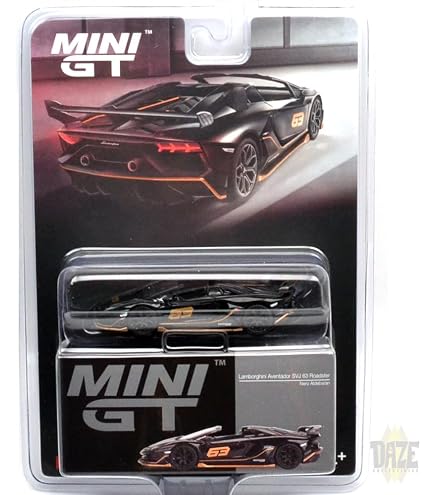 Amazon.co.jp: MINI GT 1:64スケール - LAMBORGHINI AVENTADOR SVJ 63