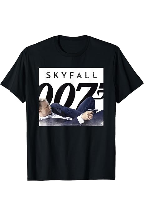 Amazon.co.jp: ジェームズ・ボンド 007 No Time To Die Tシャツ 