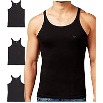 Amazon | [エンポリオアルマーニ] 3枚セット メンズ タンク