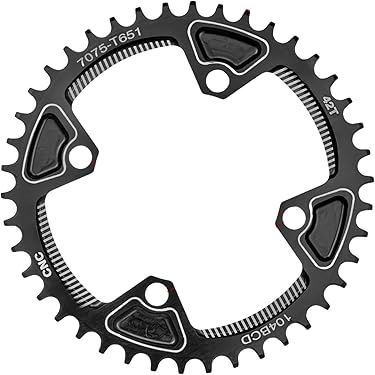 TISO チェーンリング 56T PCD135mm 10速用 (アウターのみ) TISO