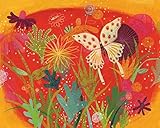Oopsy Daisy Wild Flower Sunset Stretched Canvas Wall Art by Jenny Kostecki-Shaw, 30 by 24-Inch [並行輸入