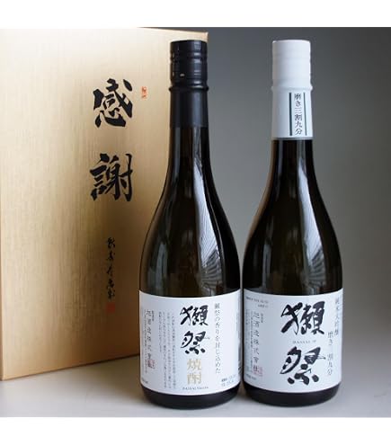 Amazon.co.jp: 獺祭二割三分＆獺祭焼酎セット(各720ml×2本) : 食品