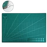 elfishjp カッターマット 両面 A3 折りたたみカッティングマット 5層シート構造　両面印刷　傷自動癒合機能 30cmX22cm