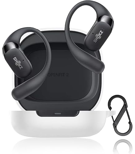 Amazon.co.jp: For Shokz OpenFit 2 ケース [HVUYAL] 紛失防止用の