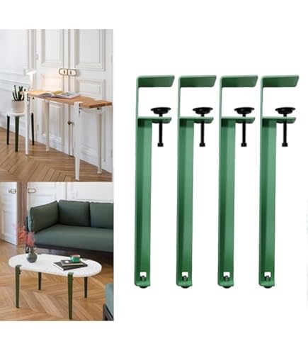 Amazon.co.jp: 金属製の家具の脚 4本セット家具 テーブル脚 調節可能 F