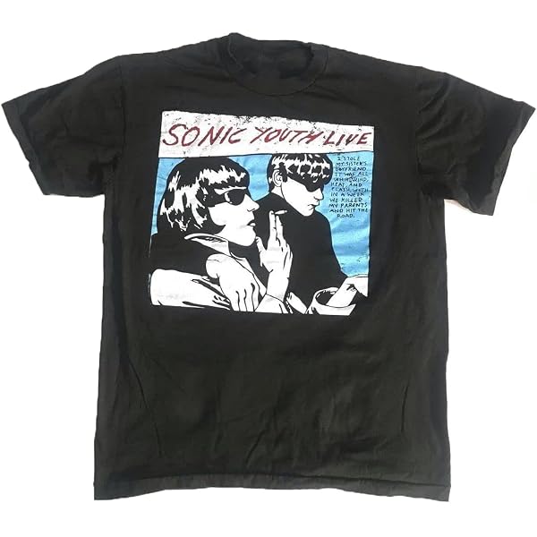 Amazon | [ロックTシャツ/バンドTシャツ] ソニックユース/GOO/SONIC