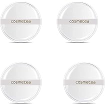 シリコンメイクスポンジセット Amazon | 4本セット 水滴形 透明 シリコンパフ 清潔しやすい