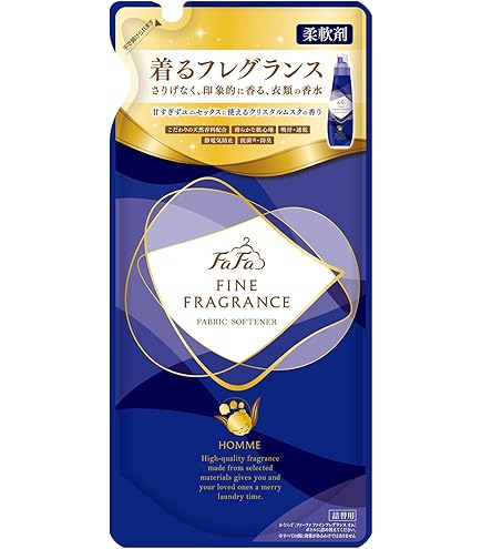 Amazon | ファーファ ファインフレグランス 柔軟剤 オム 本体 600ml