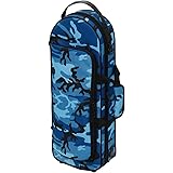 キクタニ リュックタイプにもなる トランペット、コルネット、ロータリートランペット 軽量ケース カモフラージュ柄 TR-CAMO BLU