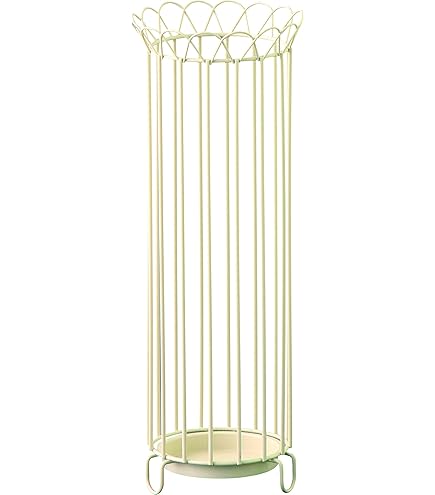 Amazon｜【イタリア製 マヨリカ焼き 傘立て】ゴールド&グリーン Ф23
