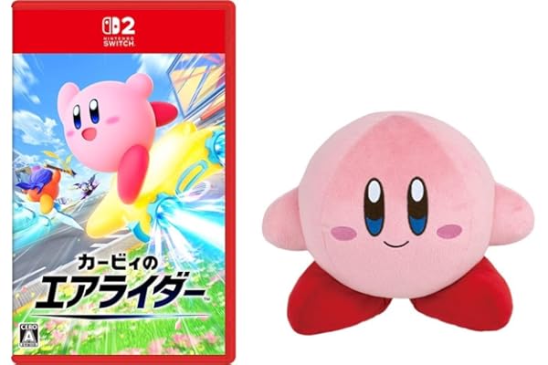 カービィのエアライダー -Switch2 +カービィ(M)スタンダードぬいぐるみセット & 【Amazon.co.jp限定】特典アイテム未定 同梱