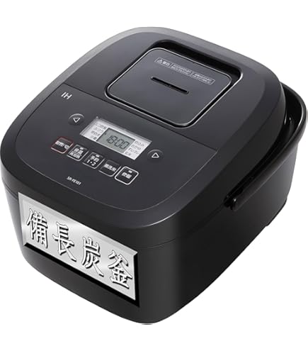 Amazon | パナソニック 炊飯器 5.5合 2段IH シンプルデザイン 備長炭釜