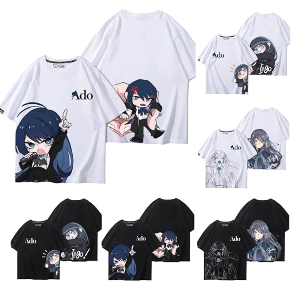 Ado Tシャツ セット グッズ Ado Tシャツ セット グッズ Tシャツ【Ado Official Shop】