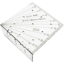 Amazon.co.jp: 清水製作所 ラクダ ツーバイフォー角度定規 2×4用