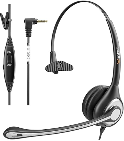 Amazon | Panasonic ヘッドセット KX-TCA430 家庭用電話向け