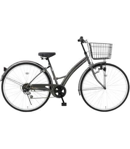 【ルピナス】シティサイクル　27インチ Amazon | Lupinusルピナス 自転車 27インチ AN-270FML-K シティ