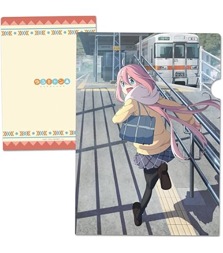 Amazon | ゆるキャン△ クリアファイルH | クリアホルダー | 文房具