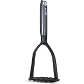 Culinare Potato Masher, Plastic, Does Not Scratch Non-Stick Cookware, Heat Resistant, Make Easy and Smooth Mash, Vegetable Ri