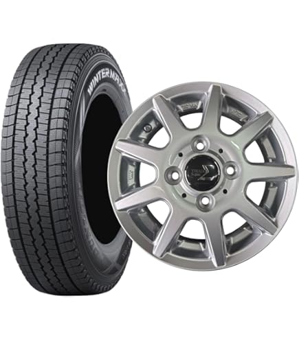 Amazon | ダンロップ 4本セット サマータイヤ 145R12 6PR GRANTREK TG4