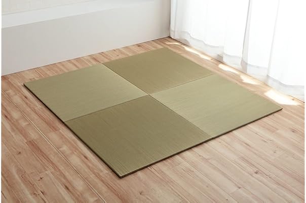 新作ウエア Mustmat畳ござい草上敷きラグユニット畳消臭防カビ滑り止め1枚あたり約cm 6枚入り その他生活家電 Cityofalamosa Org