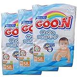 グーン やわらかフィットパンツ Mサイズ(7~12kg) 58枚×3個